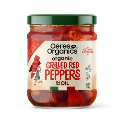 Ceres Organics - Grilled Red Peppers 190g