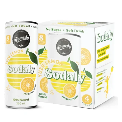 SODALY - 4PACK YUZU AND LEMON