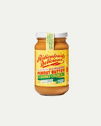 Ridiculously Delicious Chunky Crunch Peanut Butter 375g